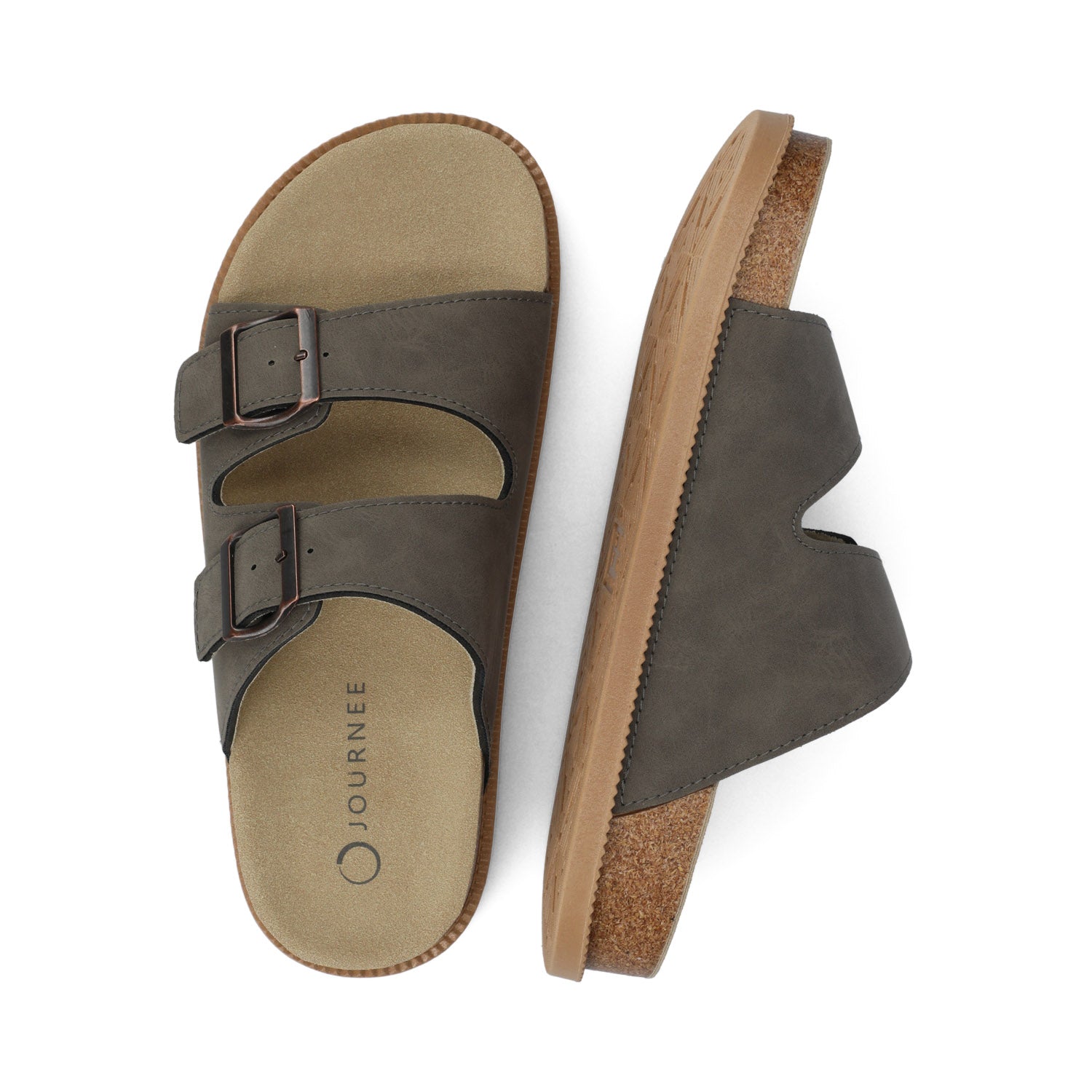 TULA SLIDE SANDAL - Mocha