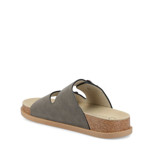 TULA SLIDE SANDAL - Mocha