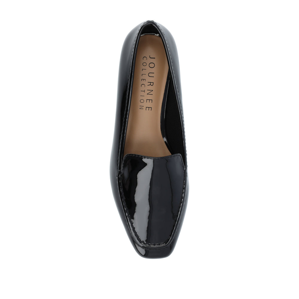 TULLIE SLIP-ON LOAFER FLATS IN FAUX SUEDE