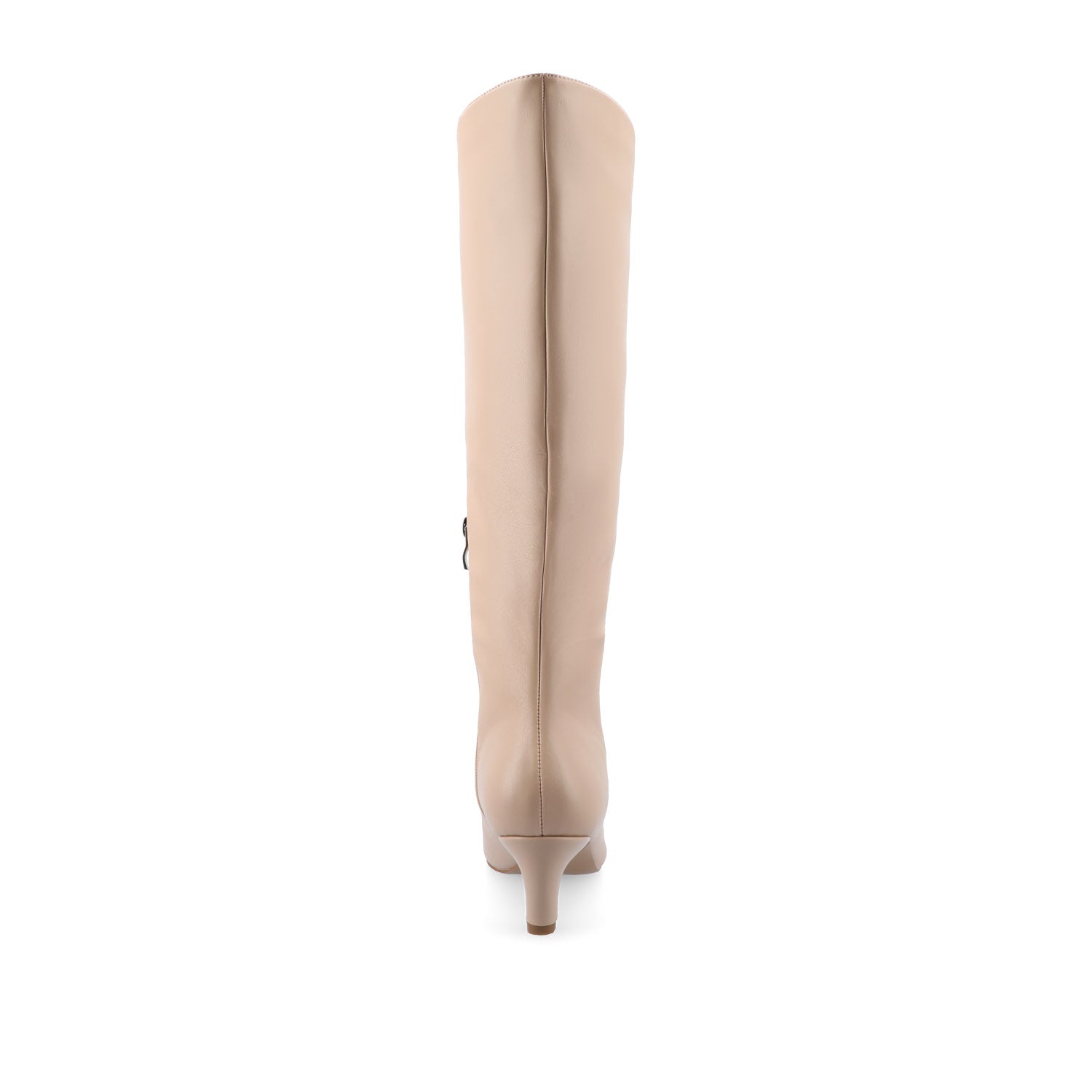 TULLIP KNEE HIGH BOOTS IN FAUX LEATHER