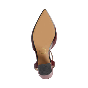 TYYRA BLOCK HEELS IN FAUX SUEDE IN WIDE
