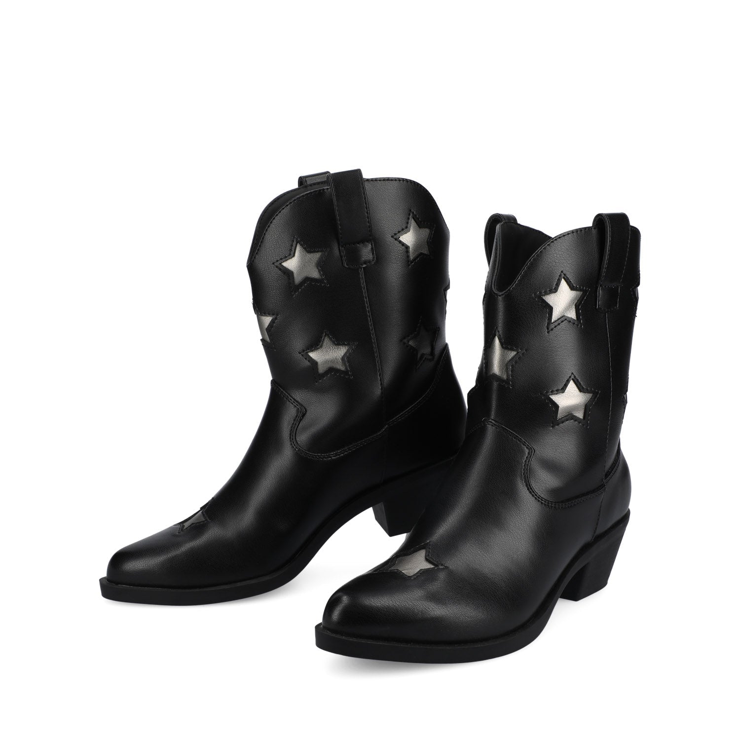 UNDERWOOD WESTERN STAR BOOTIES IN WIDE - Black