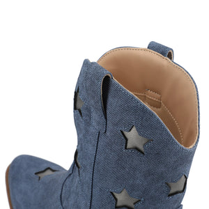 UNDERWOOD WESTERN STAR BOOTIES - Denim