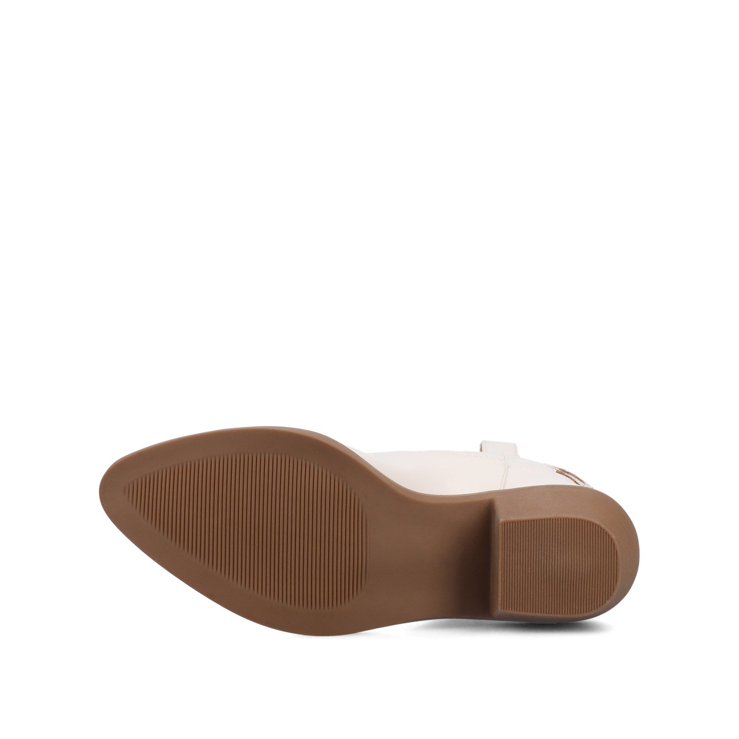 UNDERWOOD WESTERN STAR BOOTIES IN WIDE - White