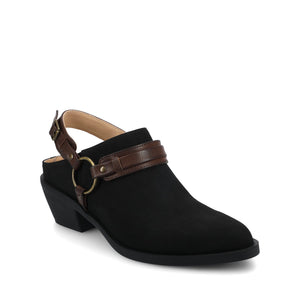 URBANA STRAPPY MULES - Black