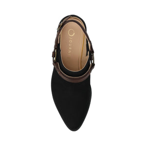 URBANA STRAPPY MULES - Black