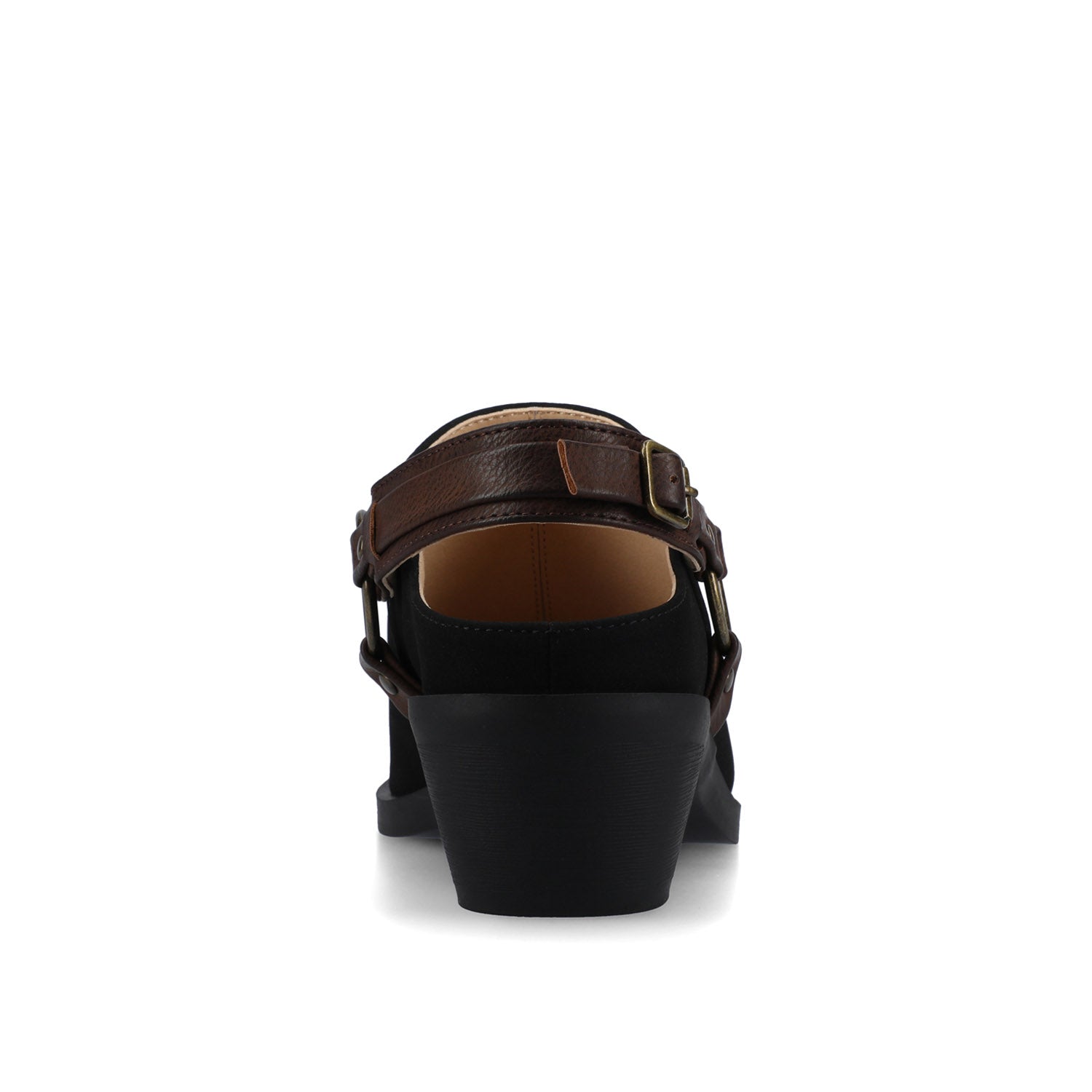 URBANA STRAPPY MULES - Black