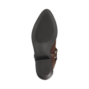 URBANA STRAPPY MULES - Chocolate