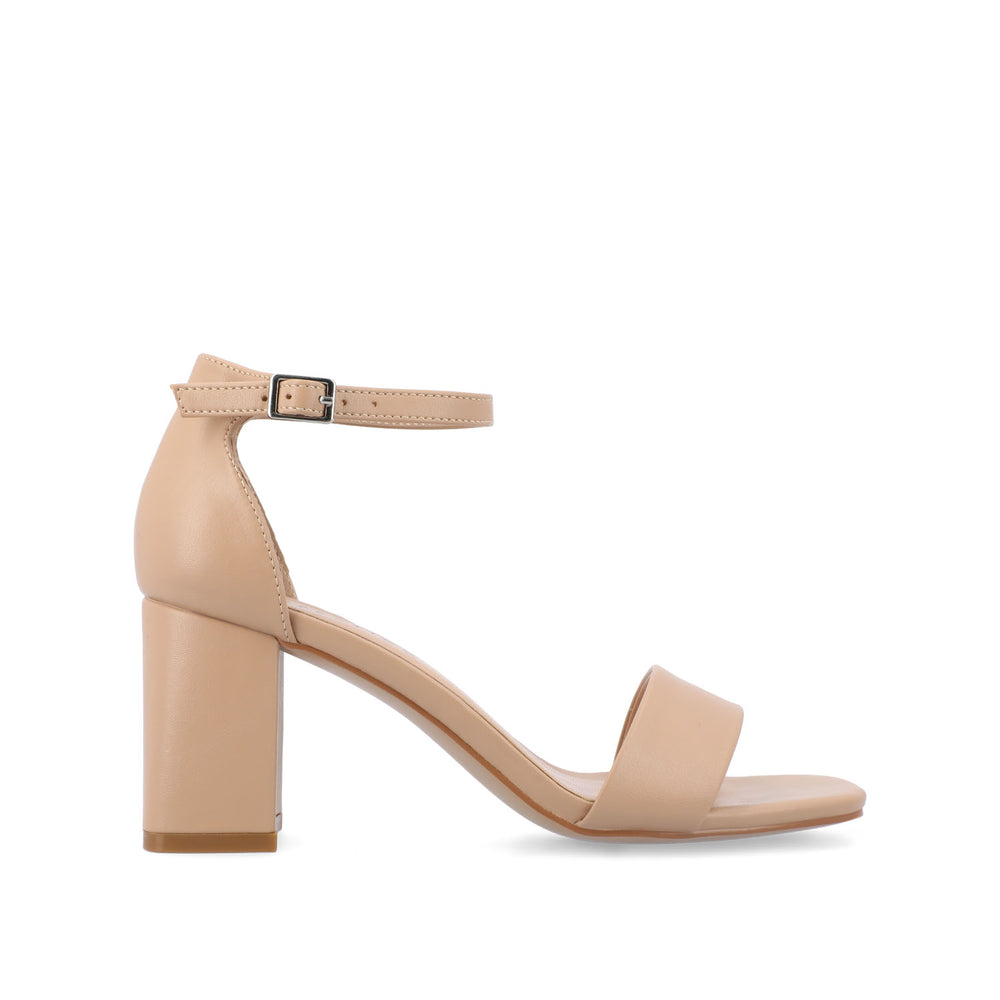 VALENNCIA WARM SHADE STRAPPY HEELS IN NARROW