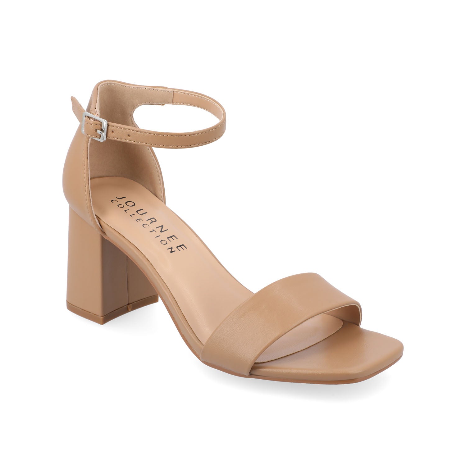 VALENNCIA STRAPPY HEELS IN WARM SHADES - Caramel