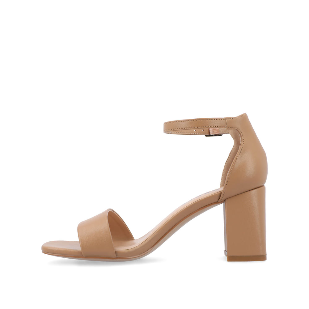 VALENNCIA WARM SHADE STRAPPY HEEL IN WIDE