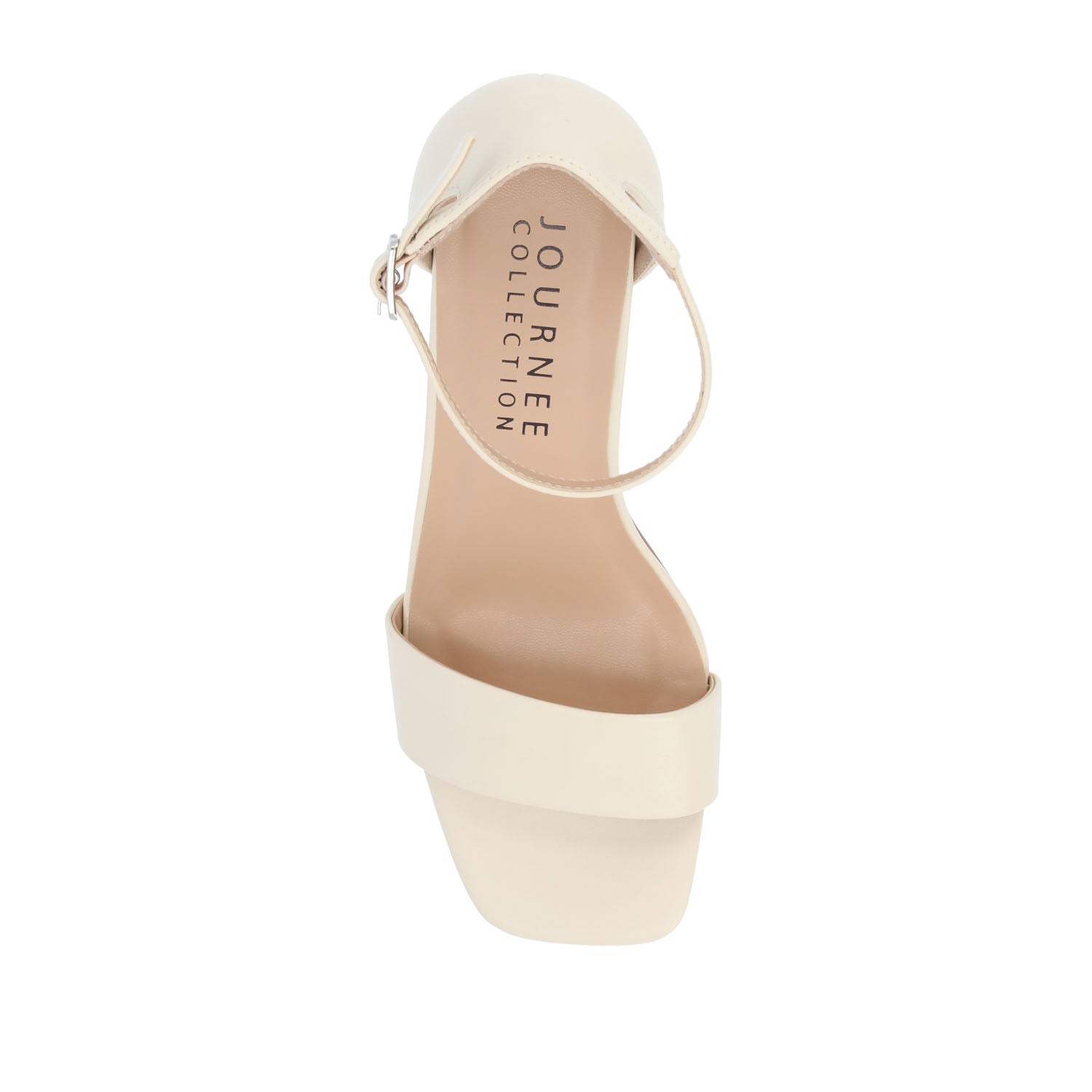 VALENNCIA WARM SHADE STRAPPY HEELS IN NARROW - Cream