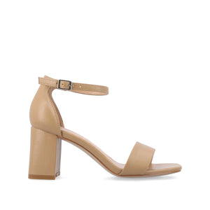 VALENNCIA WARM SHADE STRAPPY HEEL IN WIDE - Honey