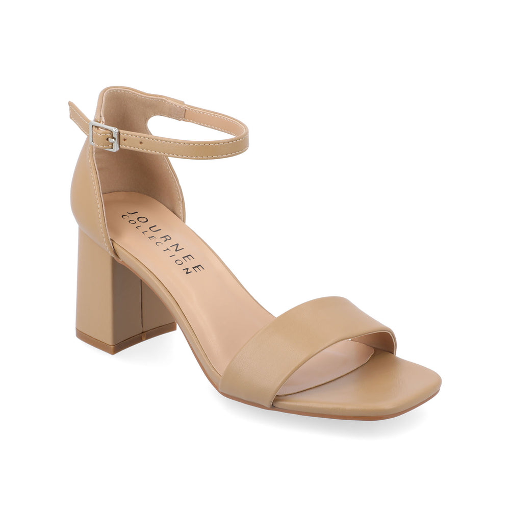 VALENNCIA WARM SHADE STRAPPY HEELS IN NARROW