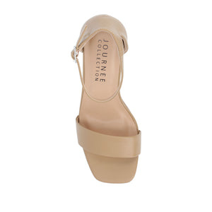 VALENNCIA WARM SHADE STRAPPY HEEL IN WIDE