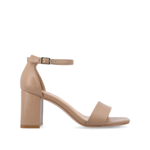 VALENNCIA COOL SHADE STRAPPY HEEL IN WIDE - Mocha