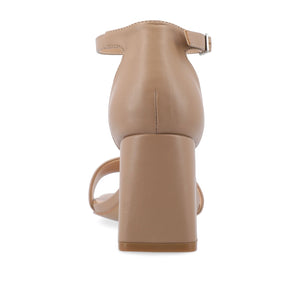 VALENNCIA STRAPPY HEELS IN COOL SHADES - Mocha