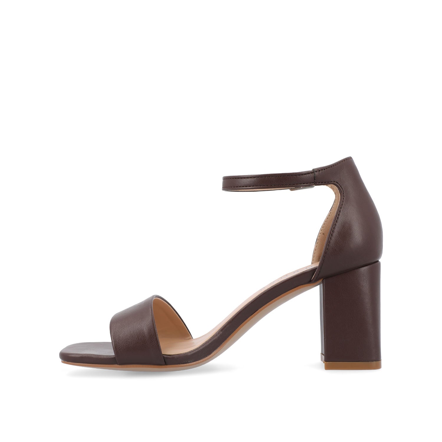 VALENNCIA COOL SHADE STRAPPY HEEL IN WIDE - Mahogany
