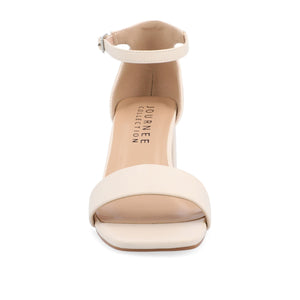 VALENNCIA COOL SHADE STRAPPY HEELS IN NARROW - Porcelain