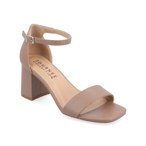 VALENNCIA COOL SHADE STRAPPY HEEL IN WIDE - Rosewood