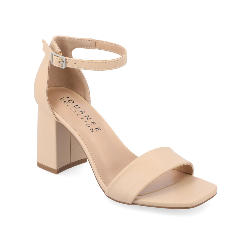 VALENNCIA WARM SHADE STRAPPY HEEL IN WIDE