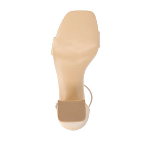 VALENNCIA WARM SHADE STRAPPY HEEL IN WIDE