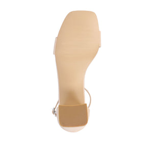 VALENNCIA COOL SHADE STRAPPY HEEL IN WIDE - Vanilla