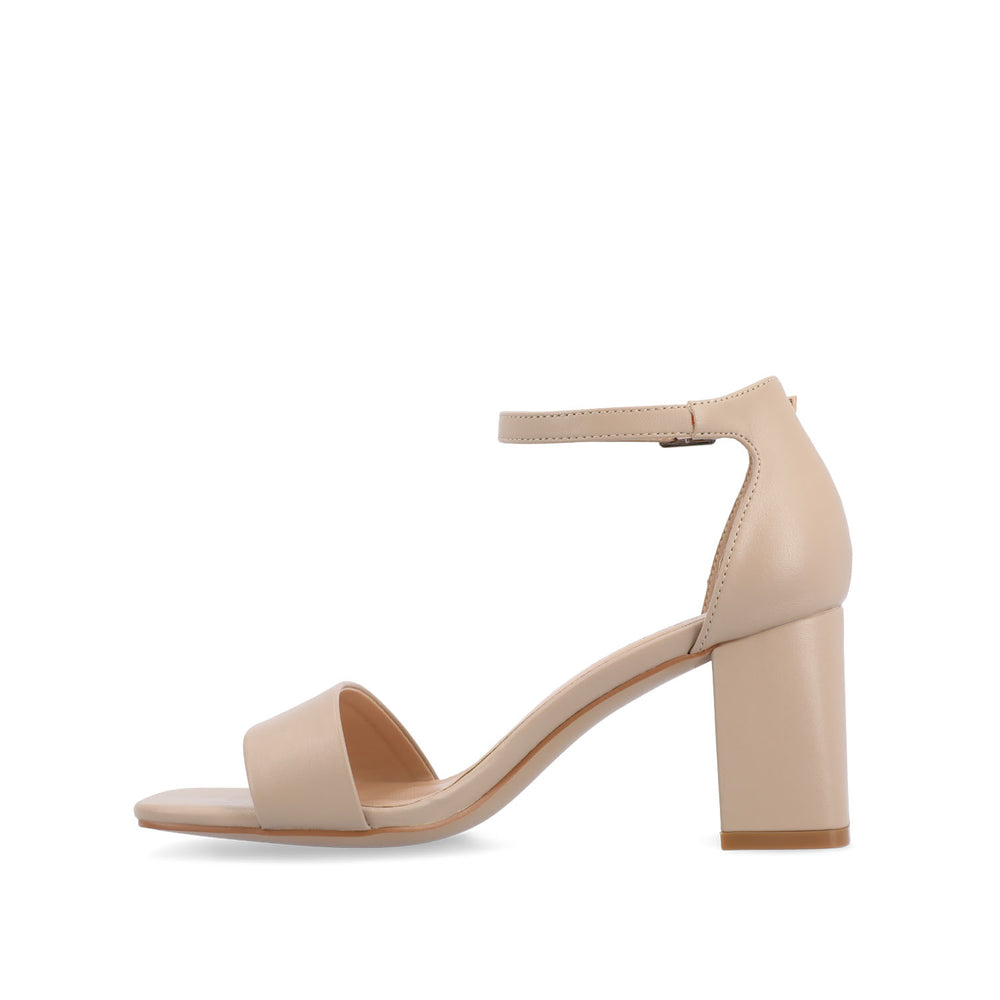 VALENNCIA WARM SHADE STRAPPY HEELS IN NARROW