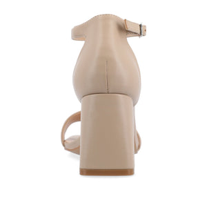 VALENNCIA STRAPPY HEELS IN WARM SHADES - Wheat