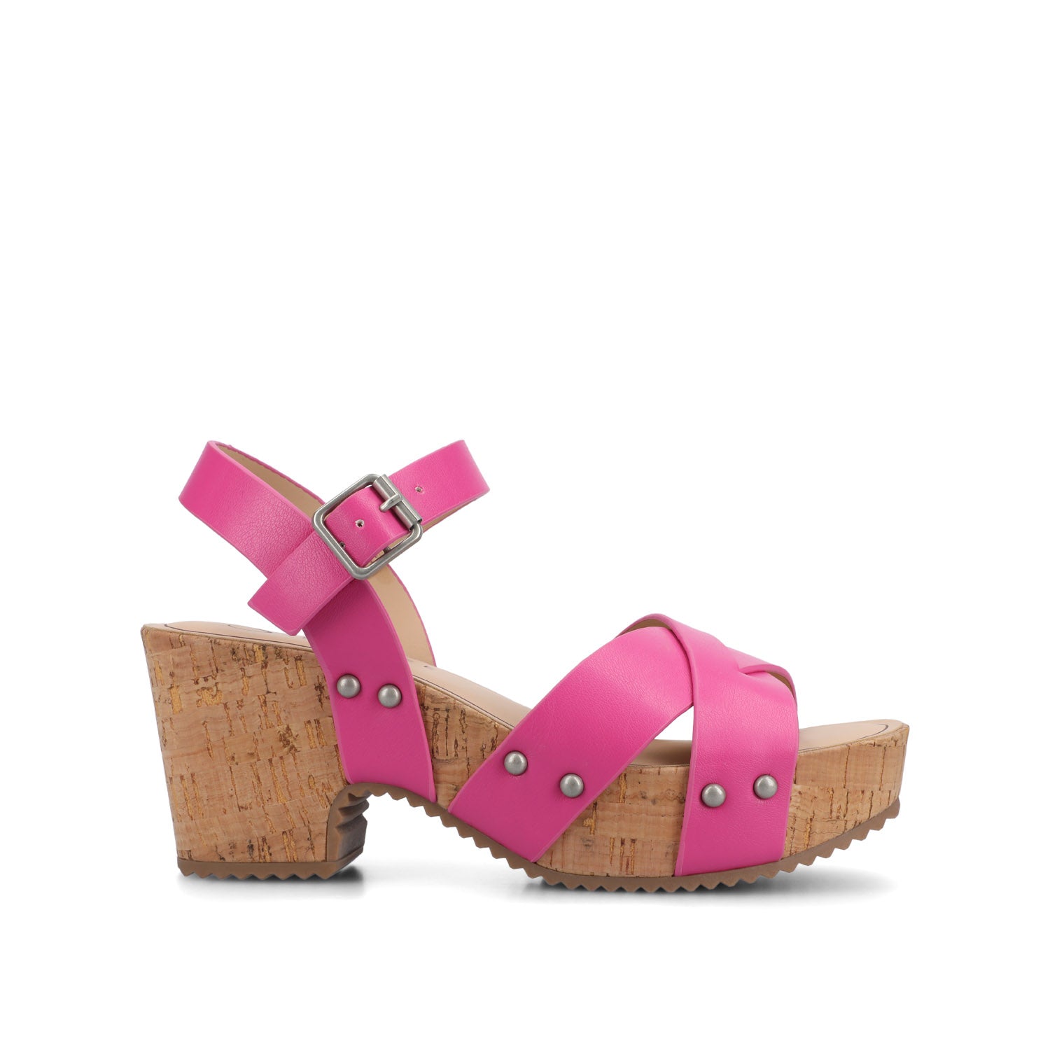 VALENTINA HEELED SANDALS IN VEGAN LEATHER