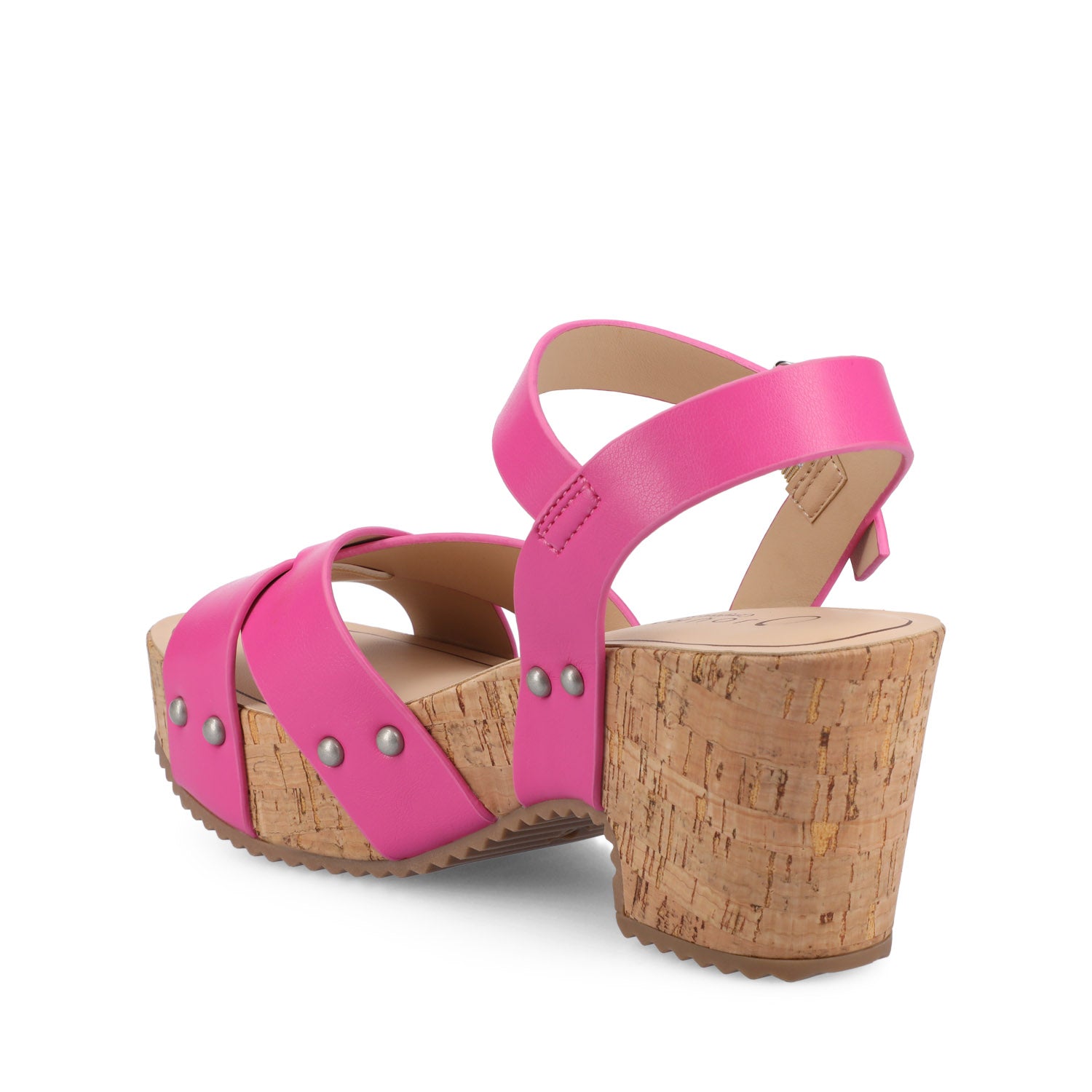 VALENTINA HEELED SANDALS IN VEGAN LEATHER