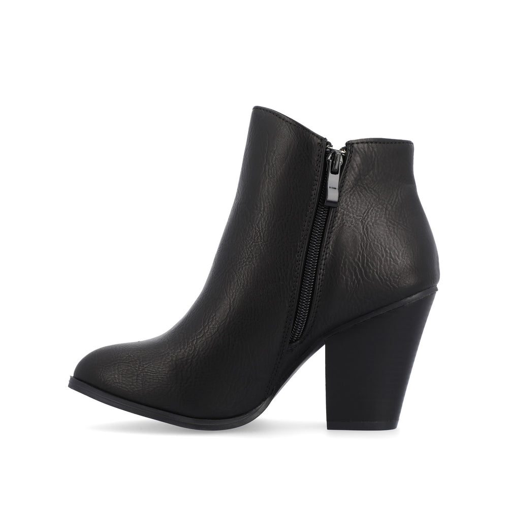 VALLY ZIP-UP BOOTIES IN WIDE