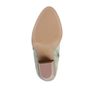 VALLY ZIP-UP WESTERN BOOTIES IN WIDE - Olive