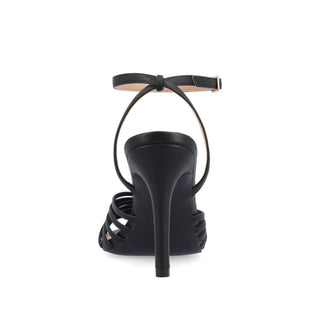 VANITA STILETTO HEELS IN FAUX LEATHER