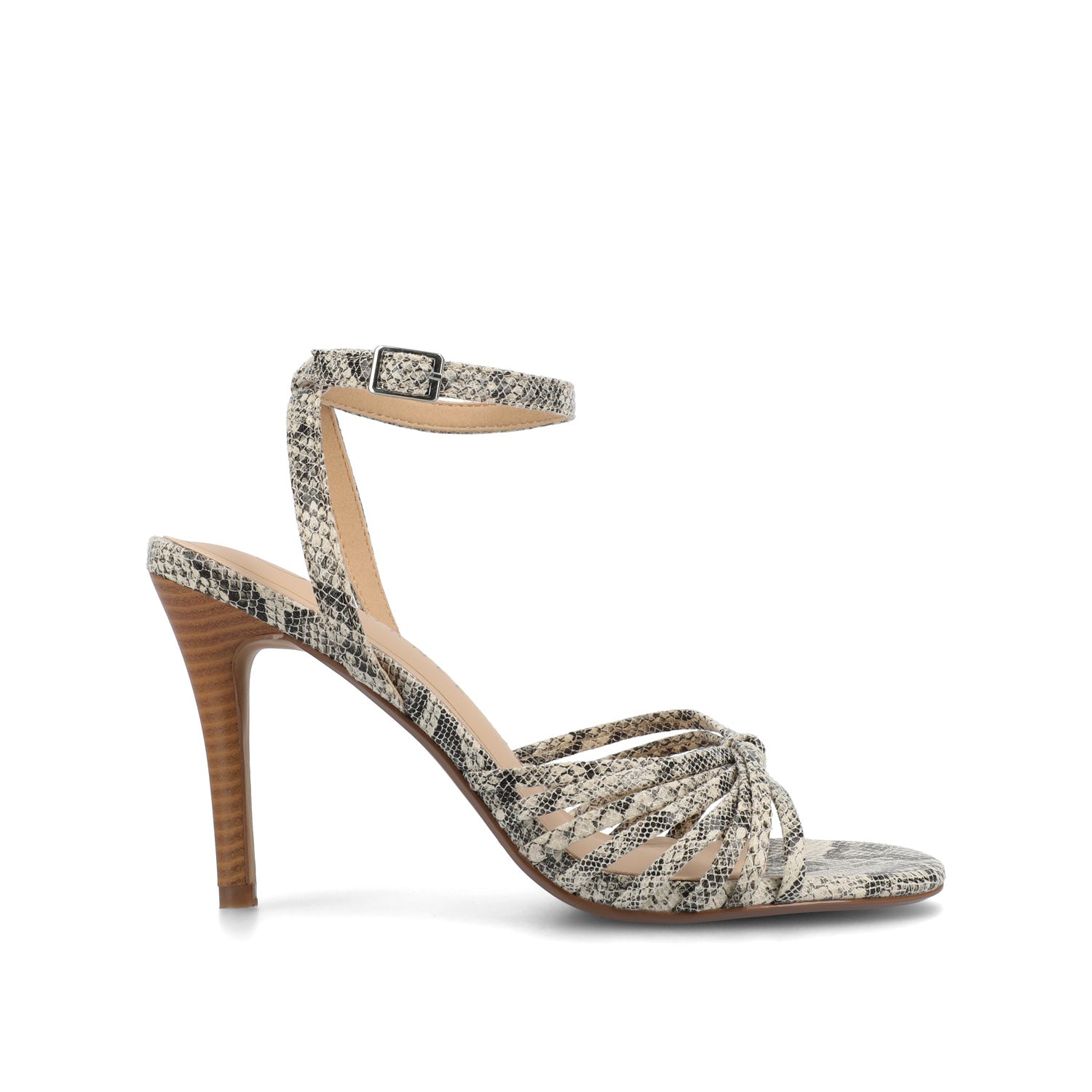 VANITA STILETTO HEELS IN VEGAN LEATHER IN WIDE - Snake