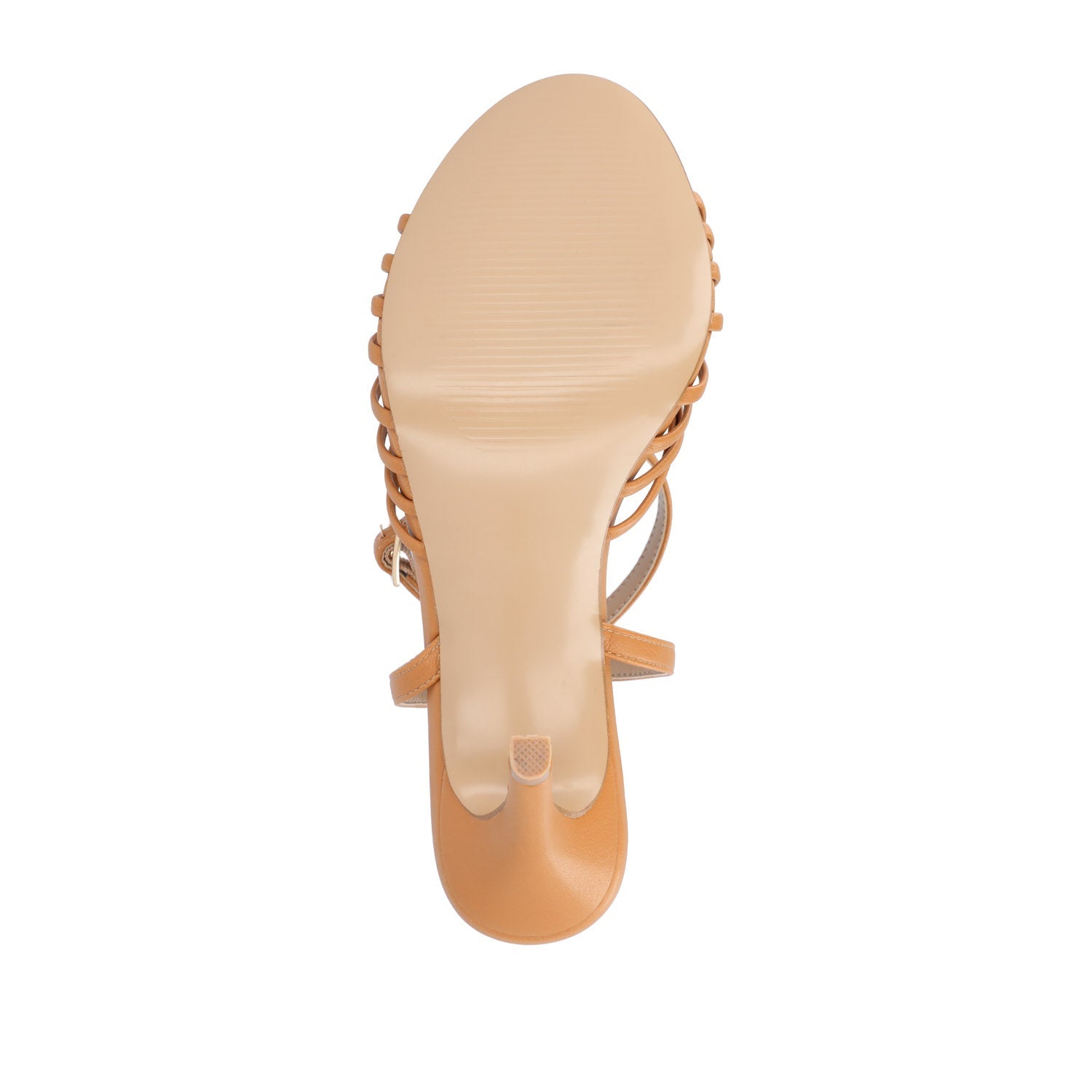 VANITA STILETTO HEELS IN VEGAN LEATHER IN WIDE - Tan