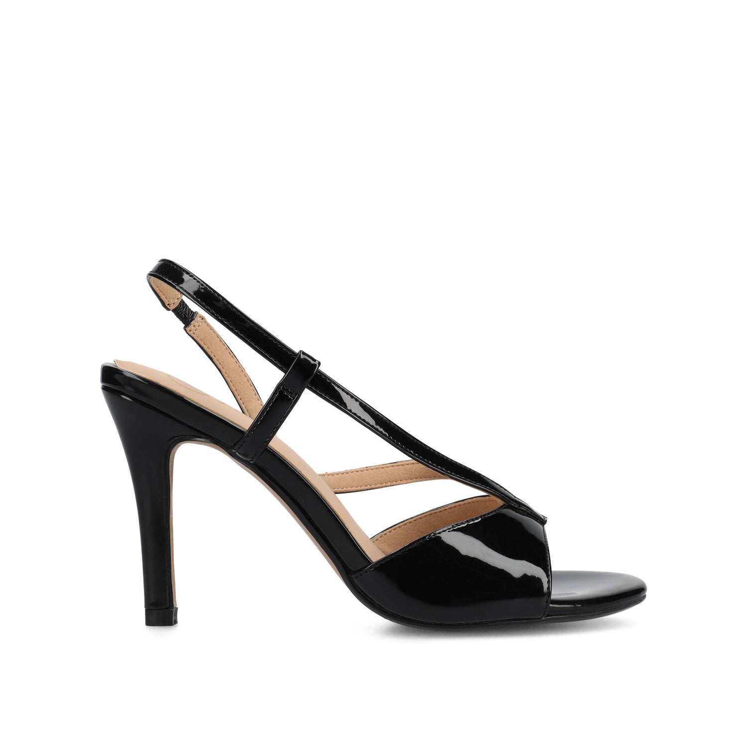 VARRA DRESS SANDALS IN WIDE - Black Patent