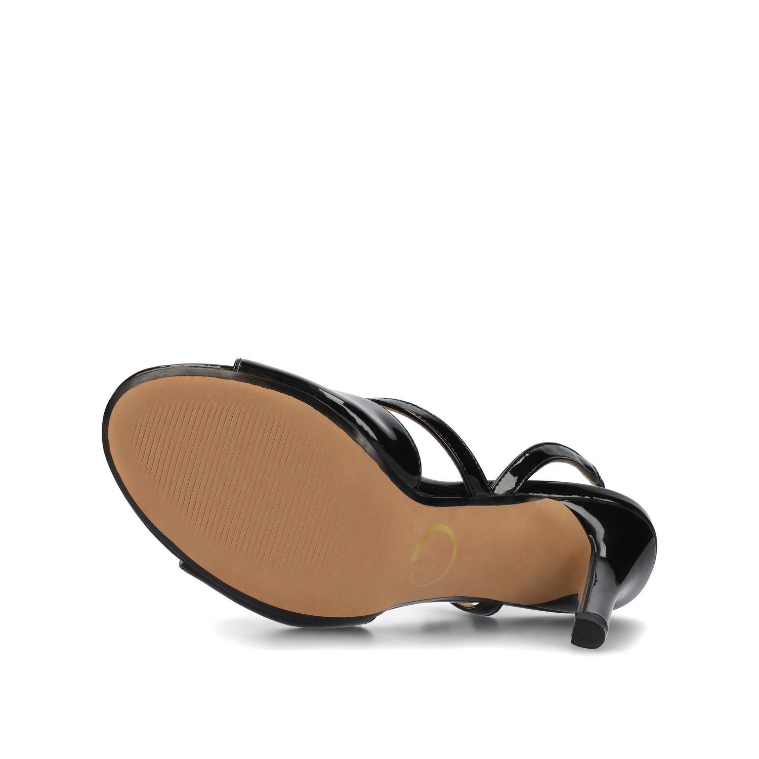VARRA DRESS SANDALS IN WIDE - Black Patent
