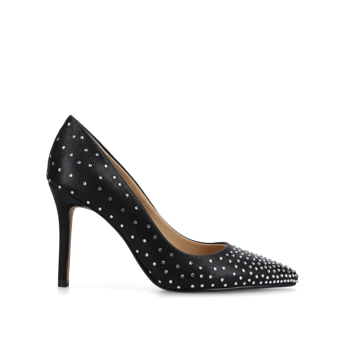 Journee Women's Venus STILETTO Dress Pumps, Black 7.5