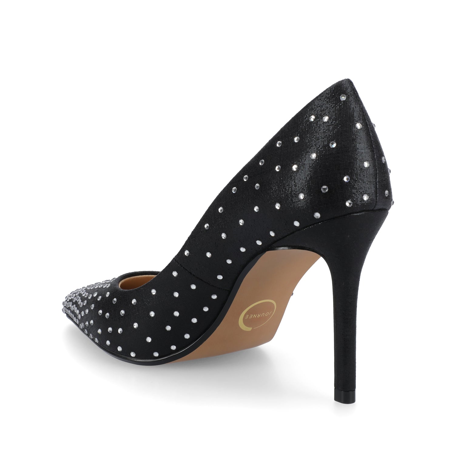 VENUS STATEMENT STILETTO DRESS PUMPS - Black