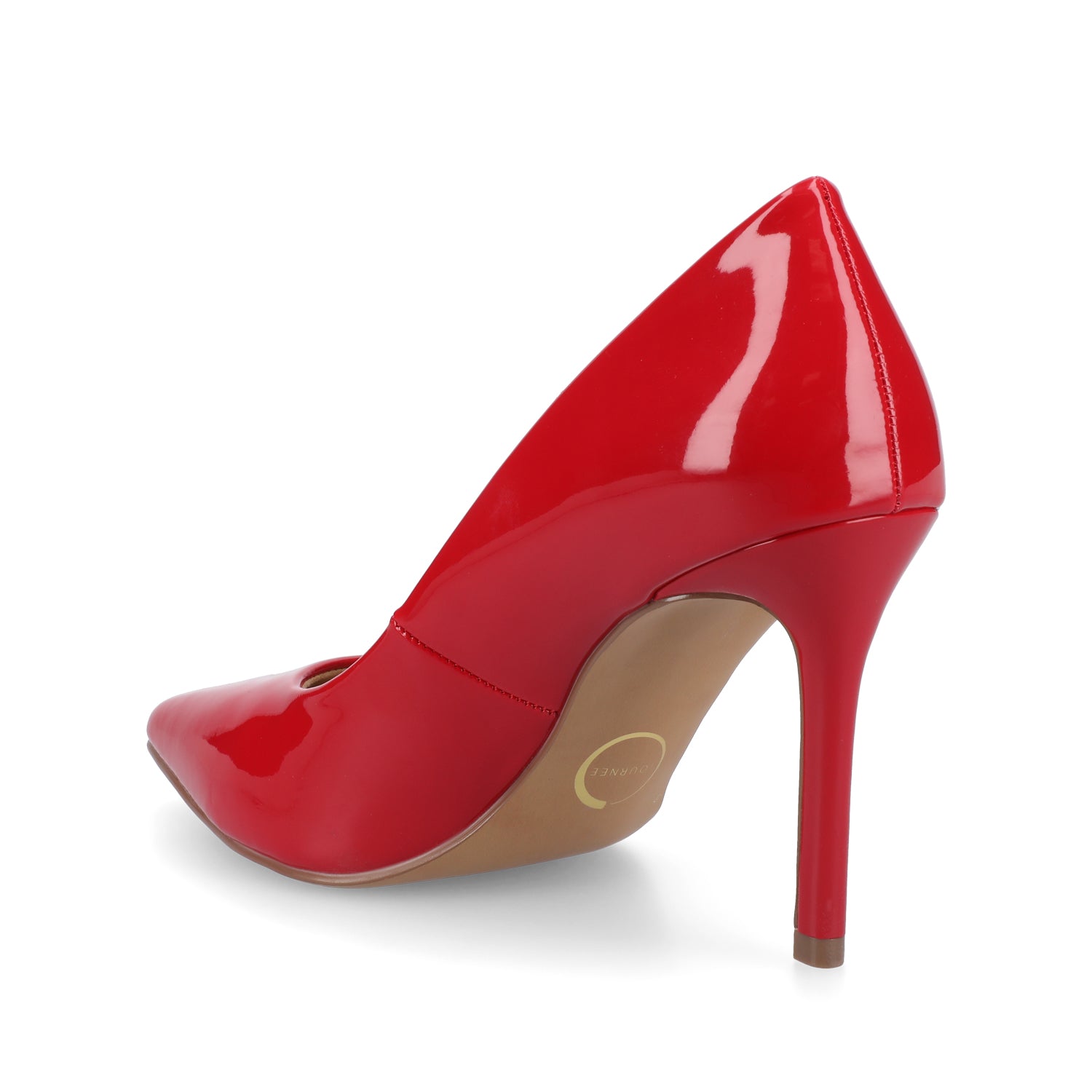 VENUS STILETTO DRESS PUMPS - Patent Red