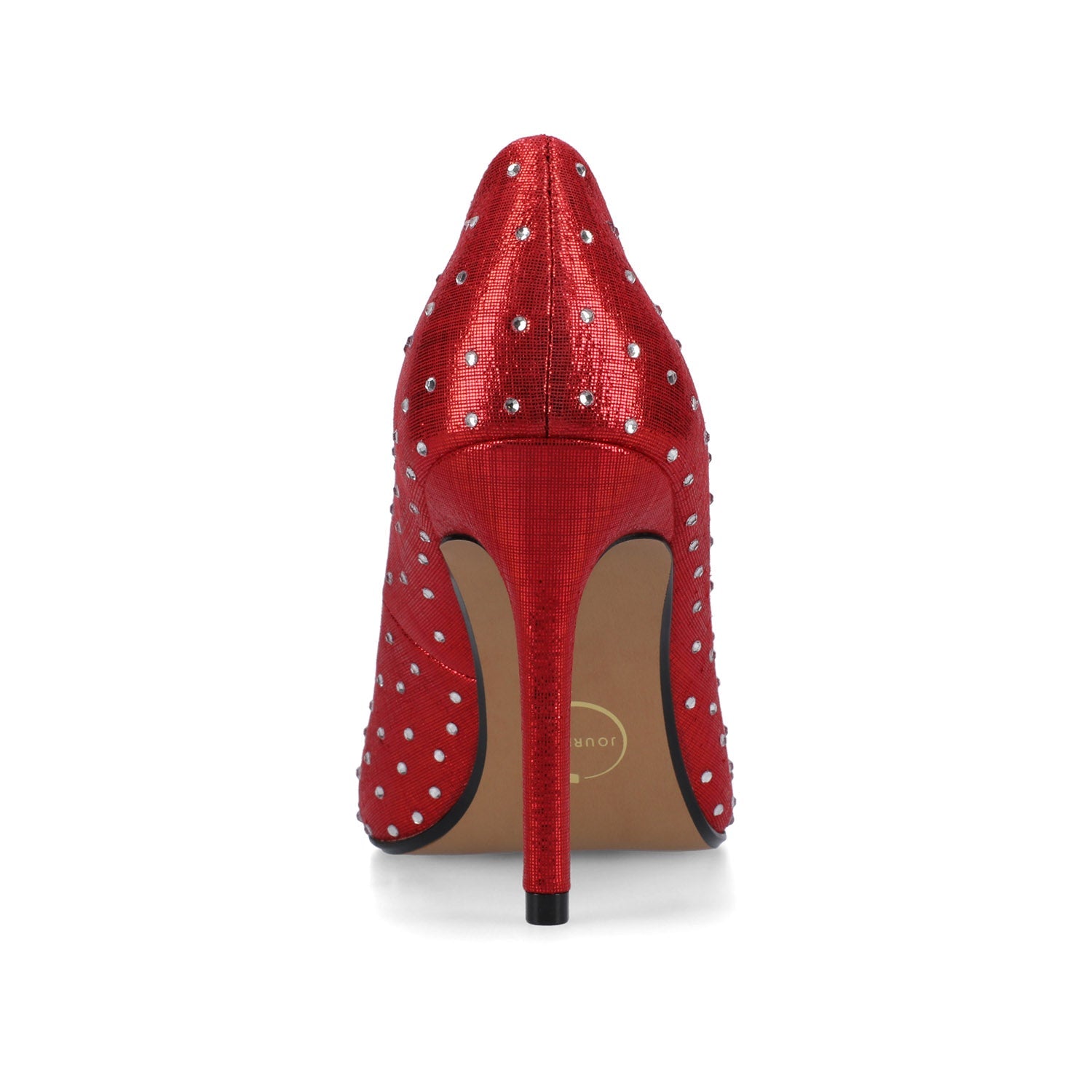 VENUS STATEMENT STILETTO DRESS PUMPS - Red