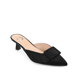 VIANNA KITTEN HEEL MULES IN WIDE