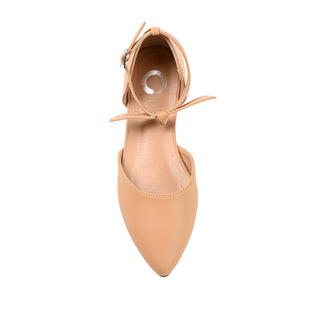 VIELO D'ORSAY FLATS IN FAUX LEATHER