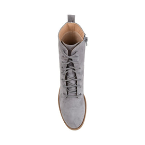 VIENNA COMBAT BOOTIES IN WIDE - Grey