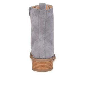 VIENNA COMBAT BOOTIES IN WIDE - Grey