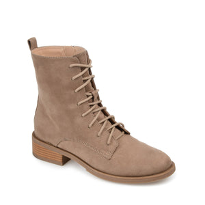 VIENNA COMBAT BOOTIES - Taupe