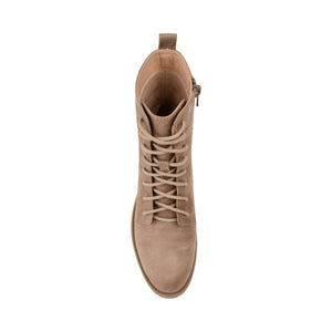 VIENNA COMBAT BOOTIES IN WIDE - Taupe