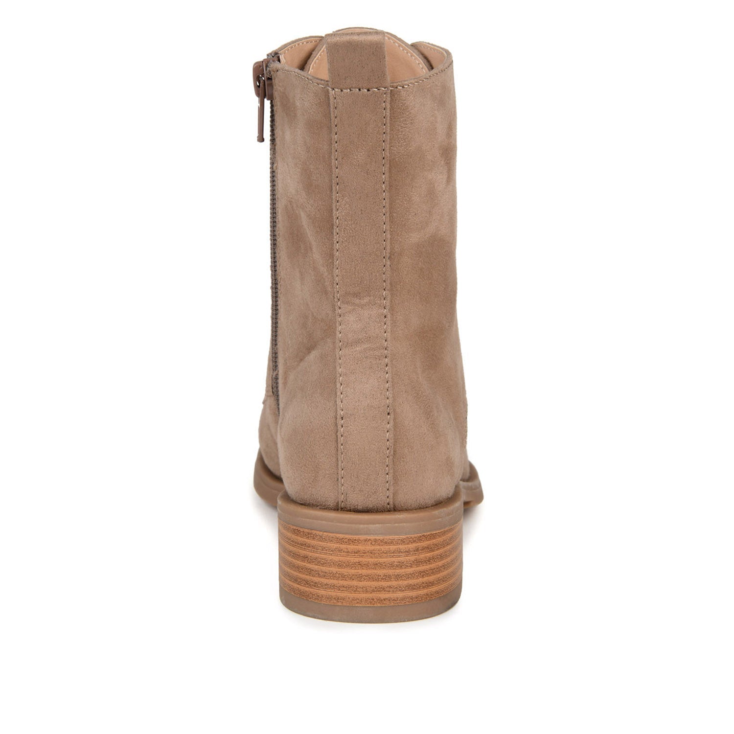 VIENNA COMBAT BOOTIES IN WIDE - Taupe