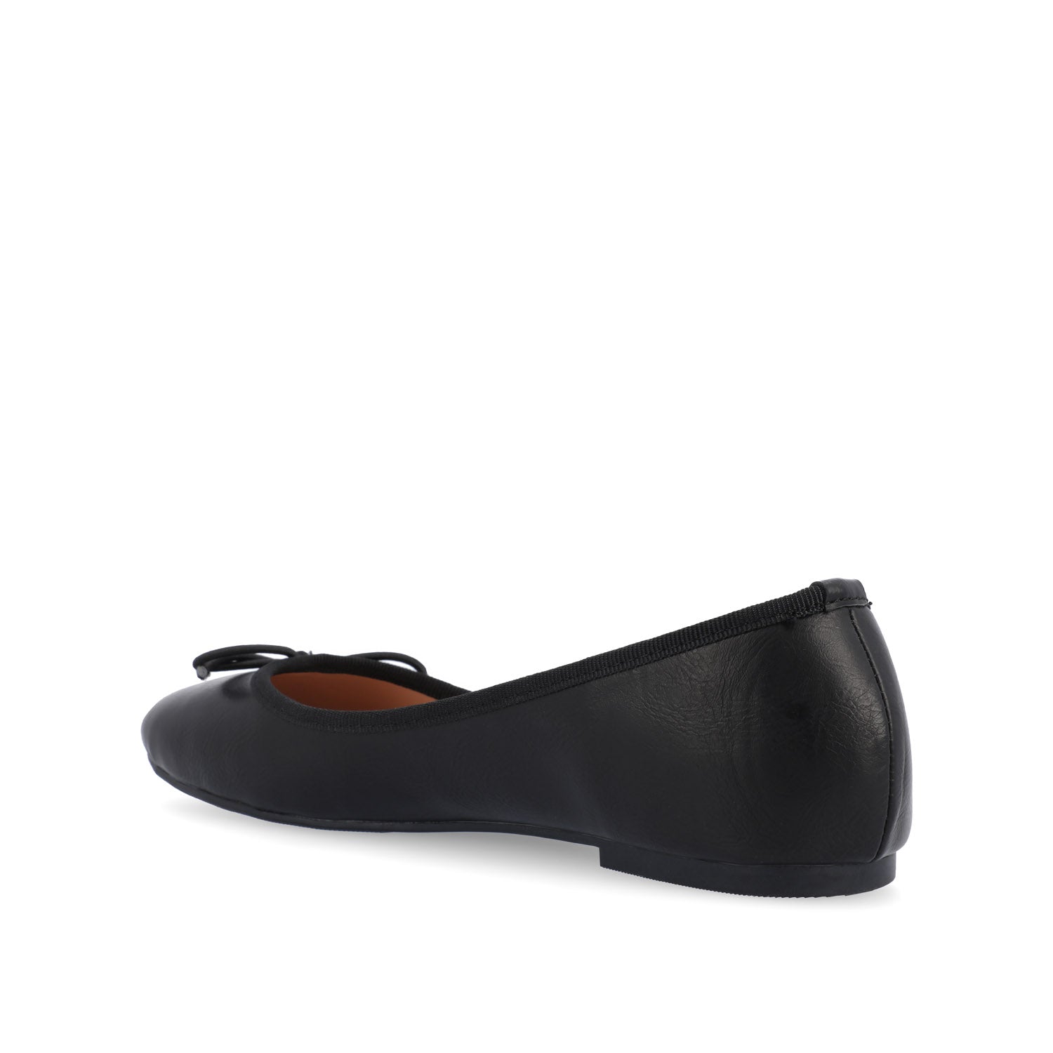 VIKA BALLET FLATS IN VEGAN LEATHER - Black
